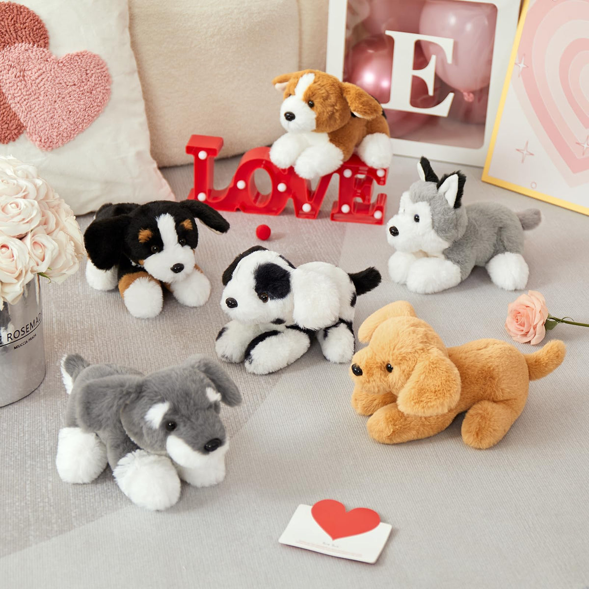 Tezituor Spotted Dog plush 11-inch for playful classroom moments.