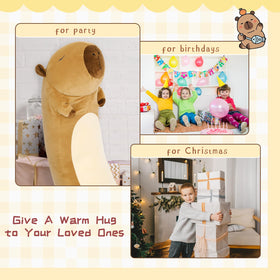 Tezituor capybara pillow easy care and quick restoration after packing.