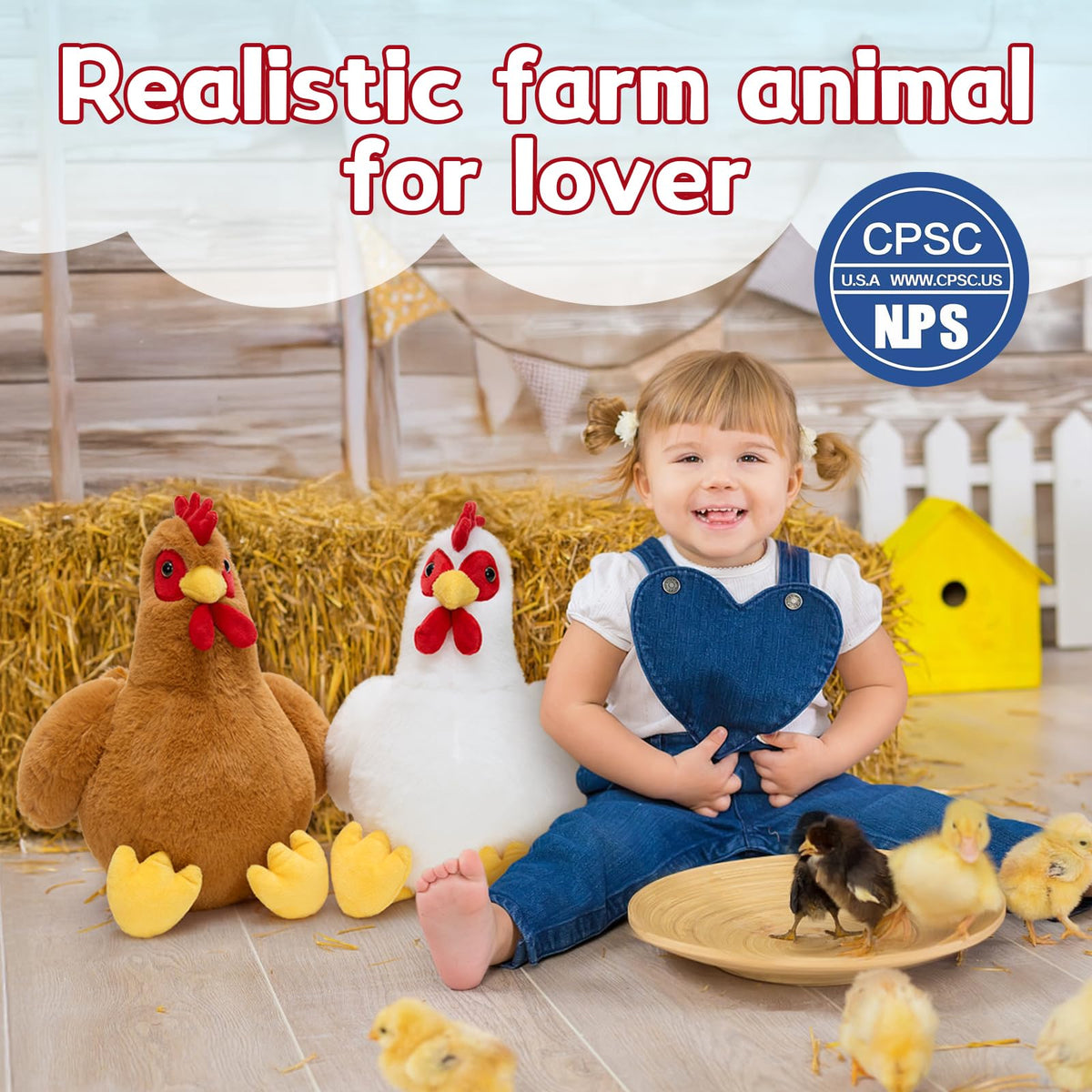 Tezituor chick plush with soft PP cotton filling for cozy, breathable comfort.