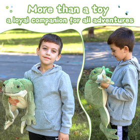 Tezituor giant mommy frog close-up eyes highlights lifelike expression