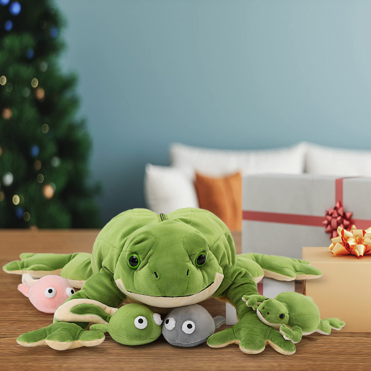 Tezituor giant mommy frog gift-ready-packaging as a charming present