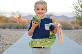 Tezituor giant snake full set plush, cozy family storytelling companion