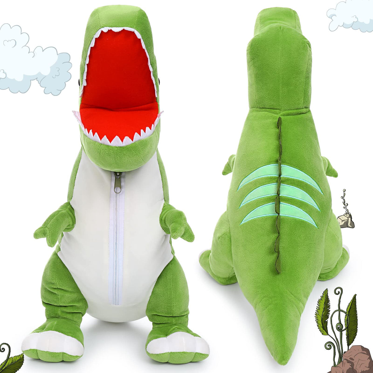 Tezituor gift-ready dinosaur plush suitable for birthdays