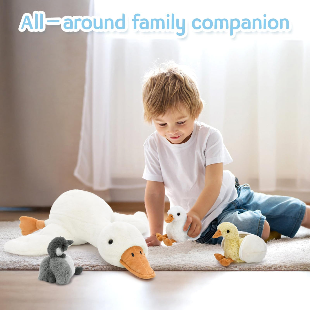 Tezituor goose nursery decorative toy adds cozy charm to rooms
