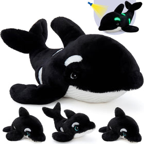 Tezituor large orca mother plush for cozy hugs and storytelling