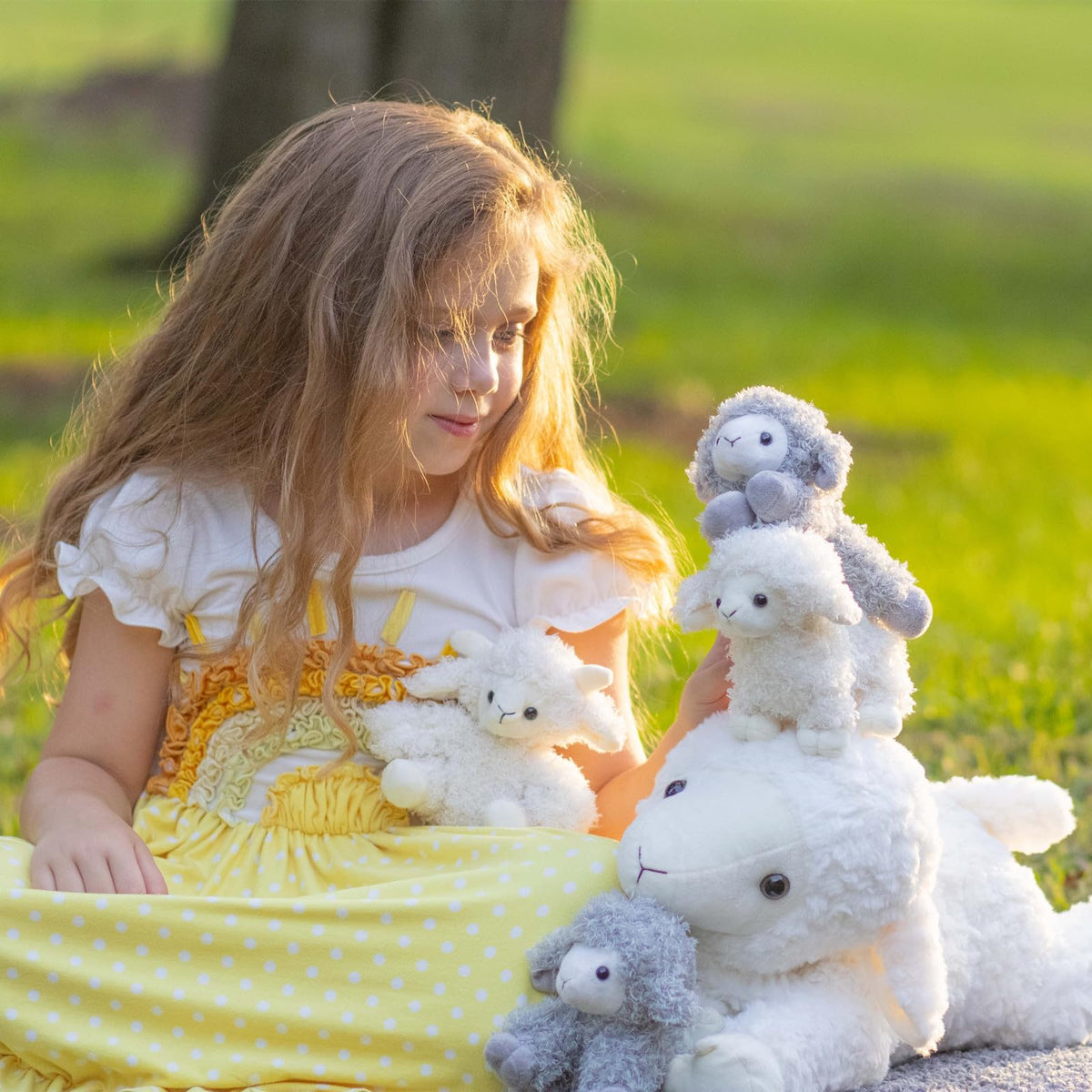 Tezituor soft fabric lamb plush with skin-friendly material
