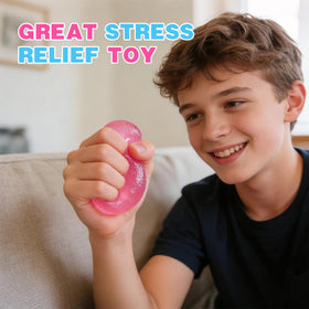 Tfanghao blue candy-styled ball offers tactile relaxation during study sessions.