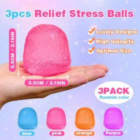Tfanghao orange candy stress ball provides discreet anxiety relief during work.