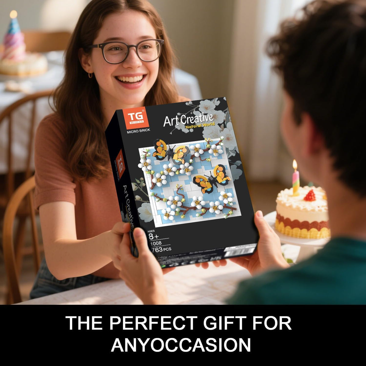 TG BLOCKS Micro Brick artistic gift for teens and adults to inspire creativity.