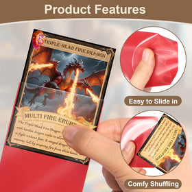 TGBet colorful packaging makes color-coded organization and easy card identification.