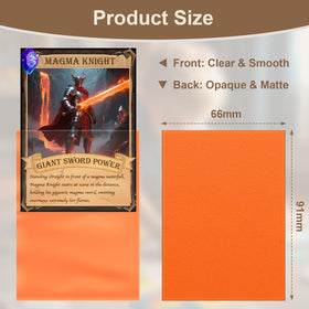 TGBet standard-size sleeves fit MTG and sports cards securely for quick access.