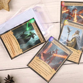 TGBet water-resistant sleeves safeguard cards in storage and travel