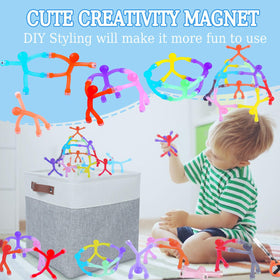 TGIQROVE magnets with hands and feet showing N/S poles for fun shapes