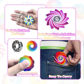 TGIQROVE mini gyroscope design enables easy one-handed spins.