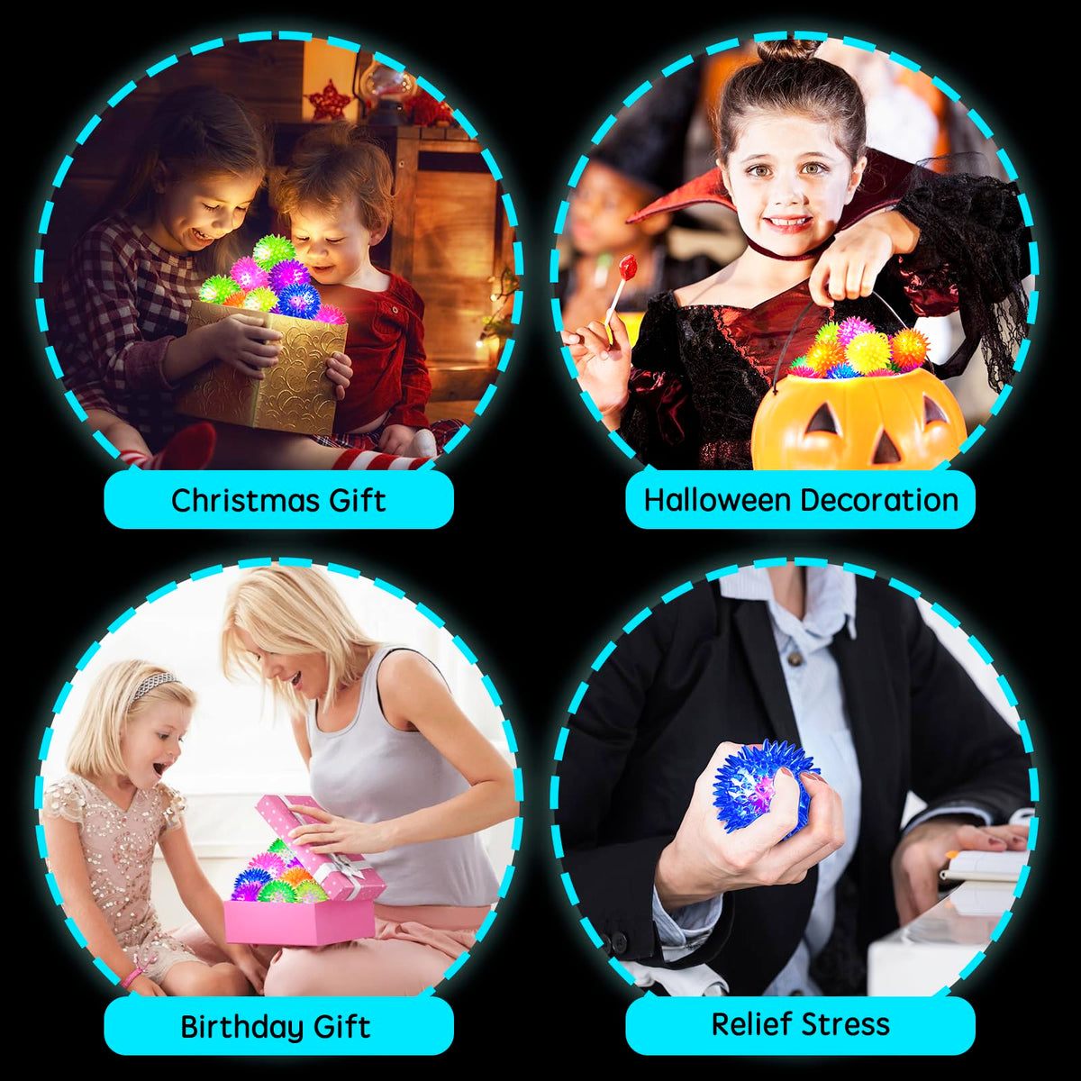 TGIQROVE multi-scene ball doubles as party decoration and game prop.