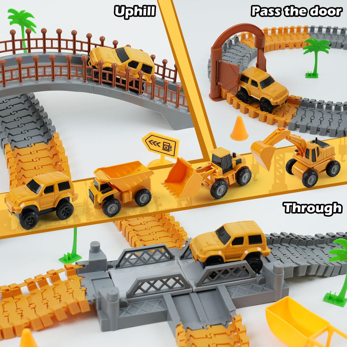 TGJH Bridges and roads expand layouts for immersive build and race scenarios
