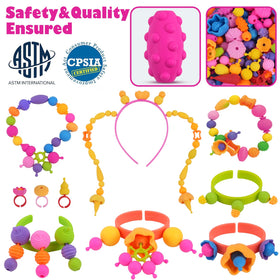 TGJH Pop Beads extra accessories – diverse decorations for personalized, eye-catching designs.