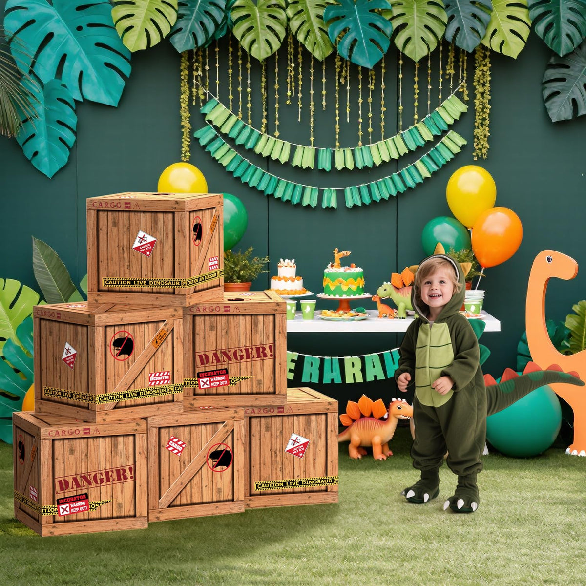 TGMMC dinosaur backdrop photo prop to elevate guest photos