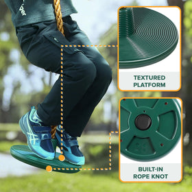 Tgzwme durable rope details for lasting backyard use