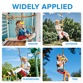 Tgzwme rope swing with platform supports active play and confidence.