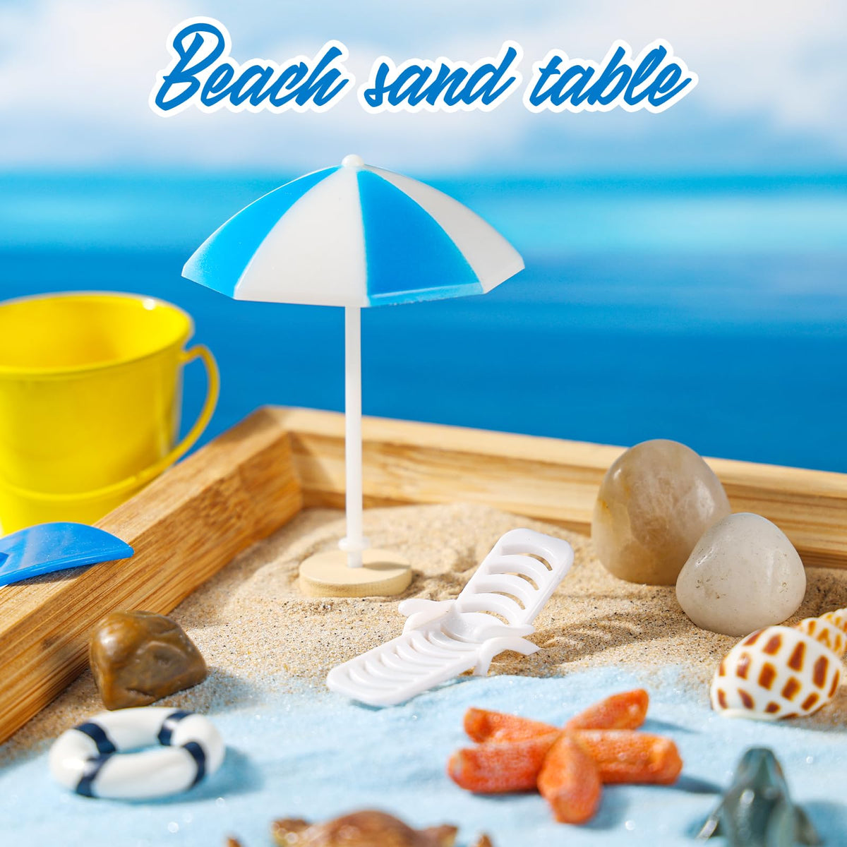 Thaibear Zen Garden Kit sea creature figures for tactile relaxation.