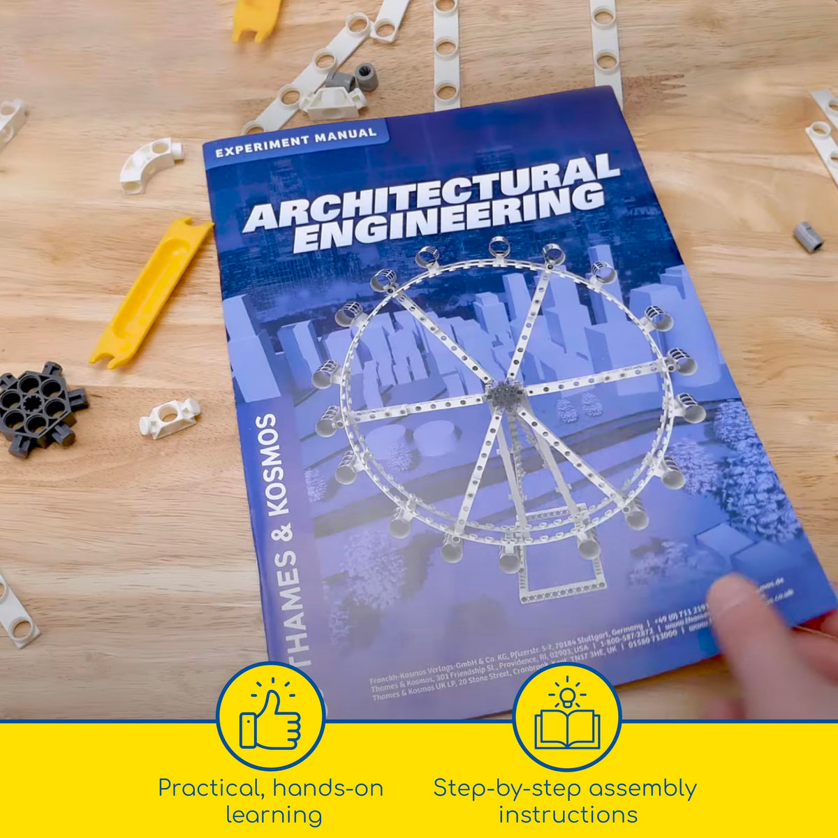 Thames & Kosmos award-winning kit engaging young builders and curious minds.