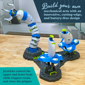 Thames & Kosmos Bionic Arm joystick control: intuitive, cable-driven movement.