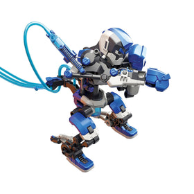 Thames & Kosmos boxing bots demonstrate uppercut action with hydraulics for dynamic play