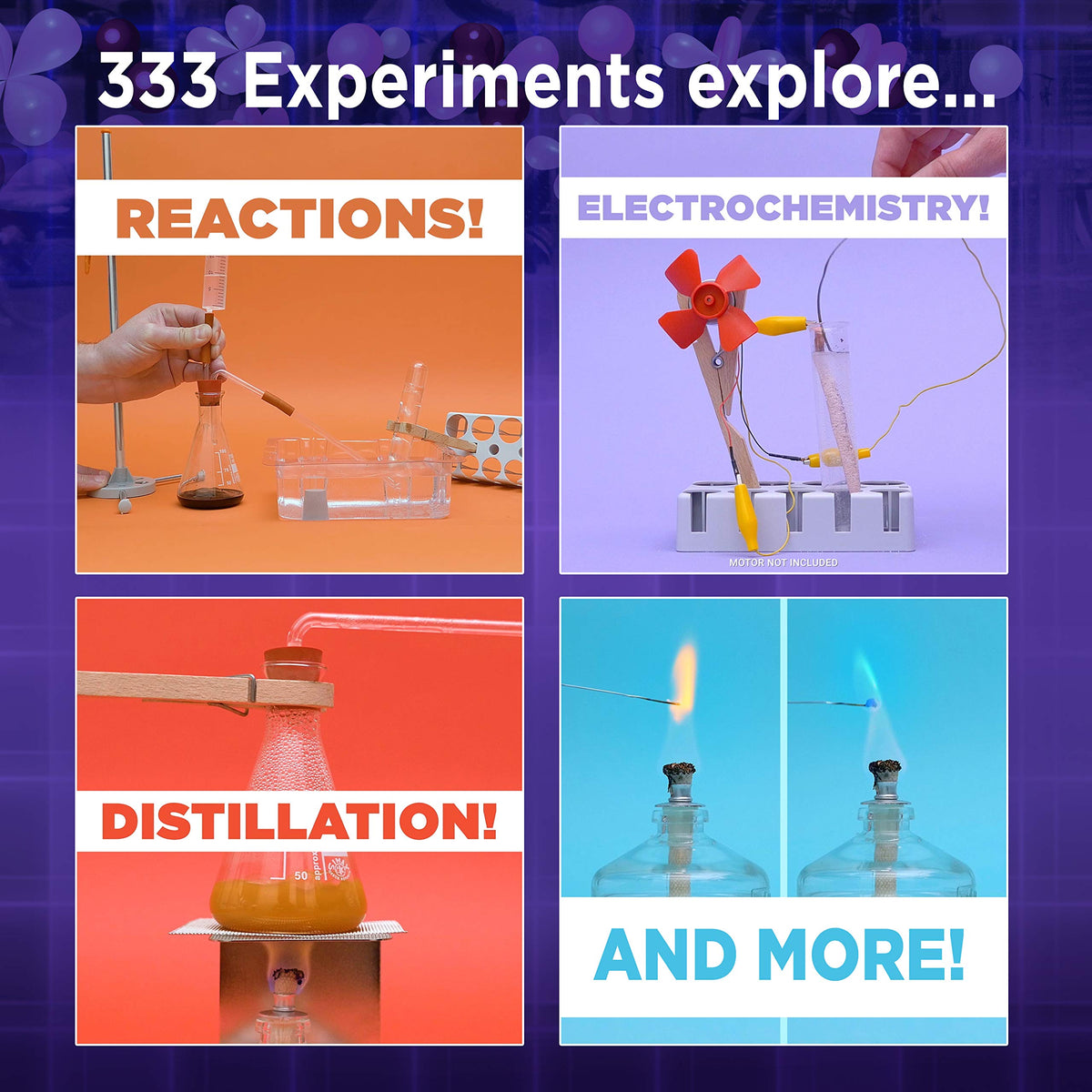 Thames & Kosmos Chem C3000 chemicals pack offers diverse learning opportunities.