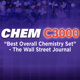 Thames & Kosmos Chem C3000 electrochemistry setup for practical experiments.