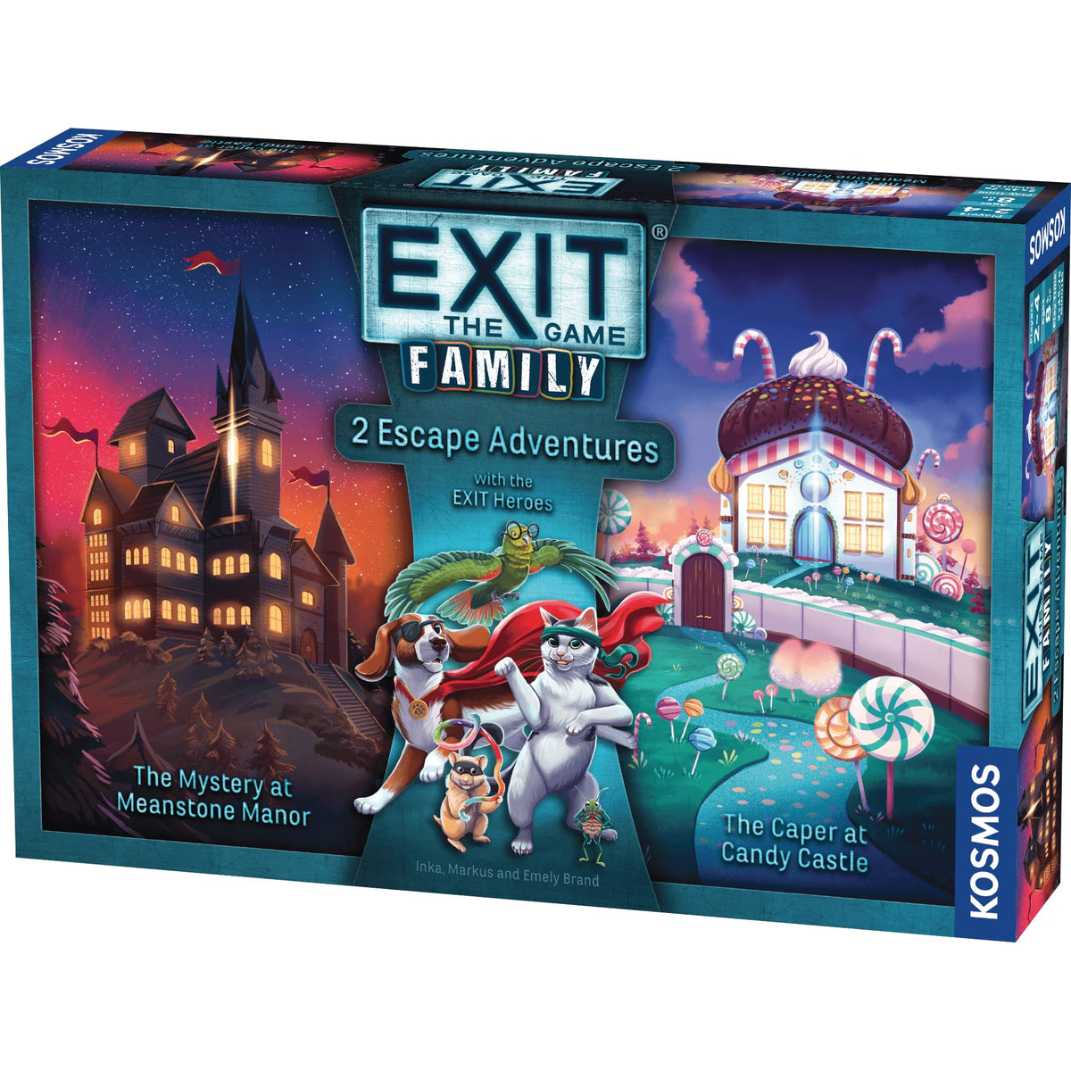 Thames & Kosmos EXIT: Family box invites group play with a kid-friendly at-home escape room.