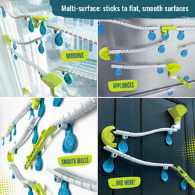 Gecko Run nano-adhesive pads enable residue-free, repositionable attachment