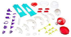 Thames & Kosmos Gumball Machine Maker track assembly shows modular layout for creative experiments