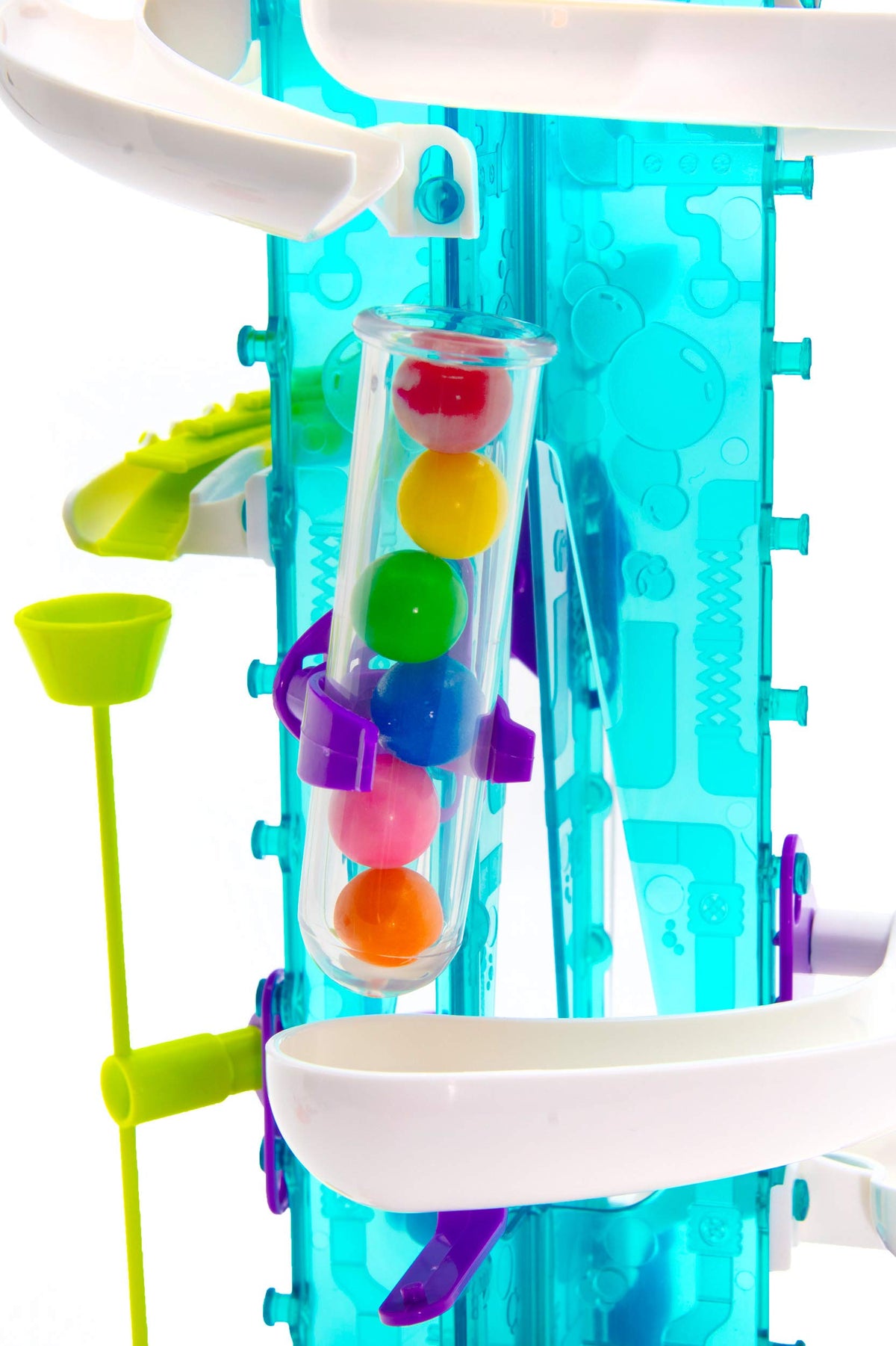 Thames & Kosmos Gumball Machine Maker gumballs pack provides ready-start supply for experiments