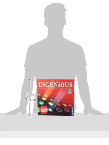 Thames & Kosmos Ingenious family-game-night setup invites inclusive, fast rounds for 1–4 players.