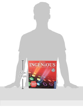 Thames & Kosmos Ingenious family-game-night setup invites inclusive, fast rounds for 1–4 players.