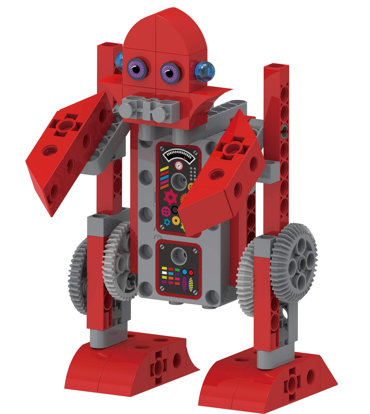 Promotes fine motor, spatial skills, and reasoning through hands-on play.