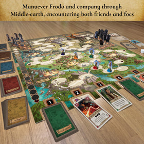 Thames & Kosmos Mount Doom adventure cards drive events and teamwork during play.