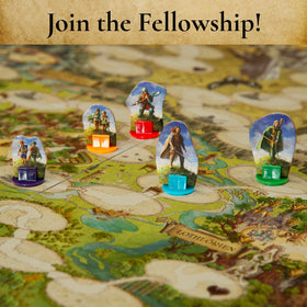 Thames & Kosmos Mount Doom dice enabling strategic rolls to steer the mission.