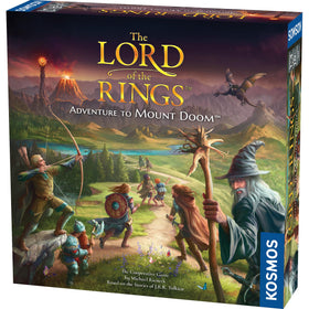 Thames & Kosmos The Lord of the Rings Mount Doom gameboard for cooperative journeys and shared goals.