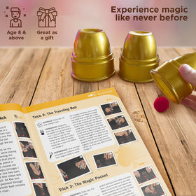 Thames & Kosmos Magic Gold Edition 96-page manual; color guide to tricks.