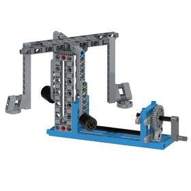 Thames & Kosmos model-assembly wheels-axles image shows stable construction for build-and-rebuild sessions