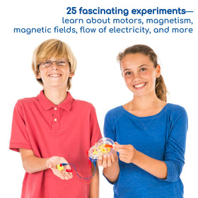 Thames & Kosmos manual focus image features 48-page color guide for step-by-step learning.