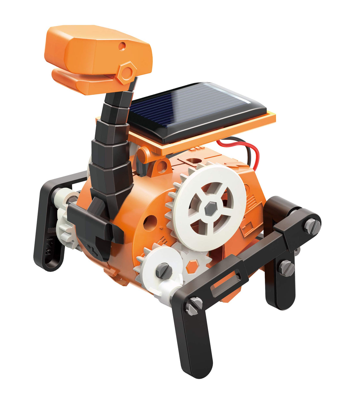 Spinning bot whirring with solar energy from Thames & Kosmos