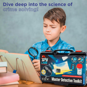 Thames & Kosmos Spy Labs Master Detective Toolkit V2 tire-track impressions for clue gathering