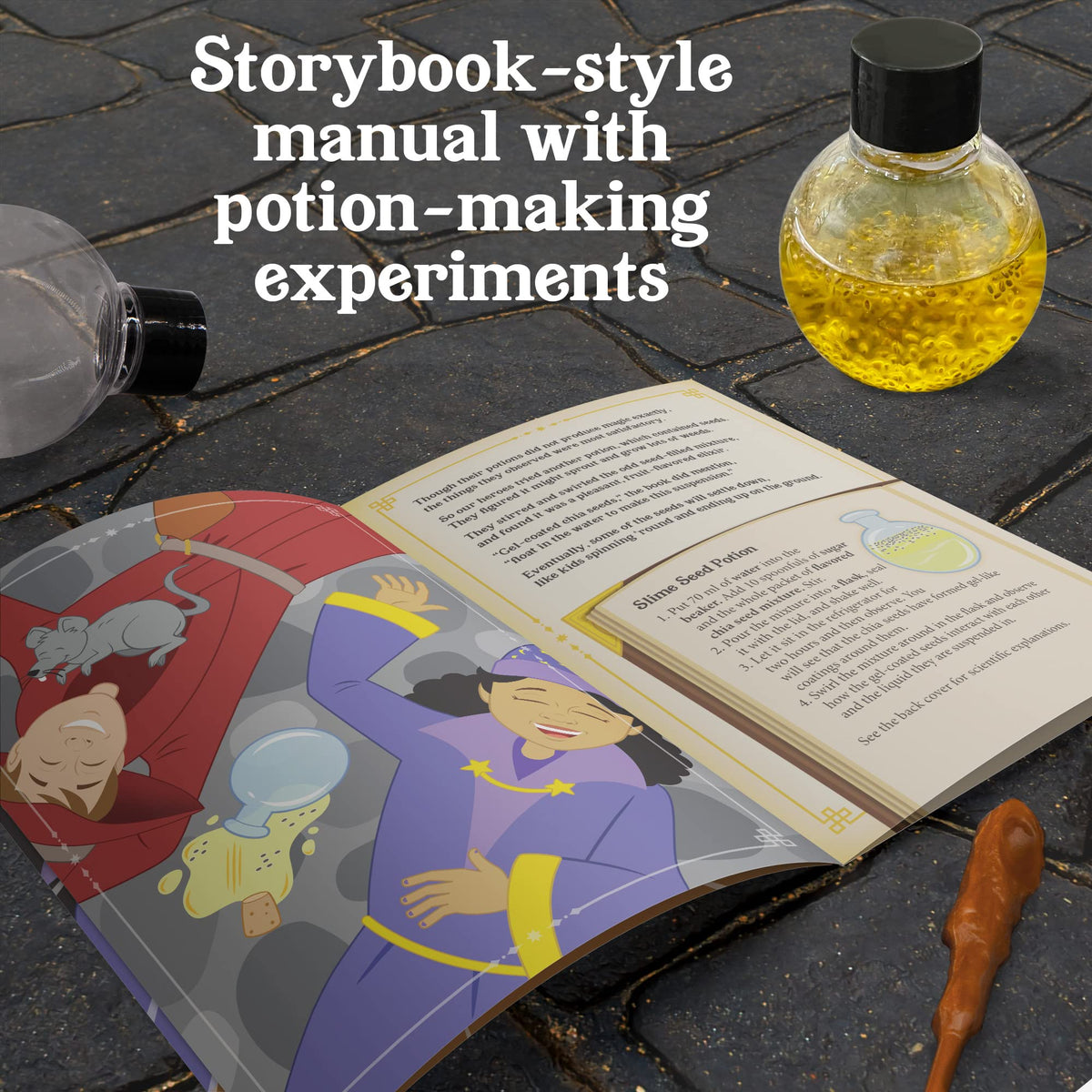 Thames & Kosmos Tasty Labs strawberry frogs eggs potion invites playful science exploration.