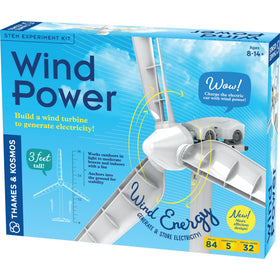 Thames & Kosmos Wind Power V5.0 turbine assembly teaching wind energy design