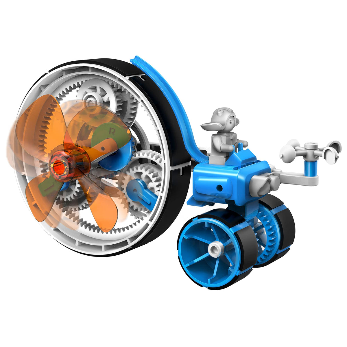 Thames & Kosmos WindBots Flying Machine captures wind lift and balance.