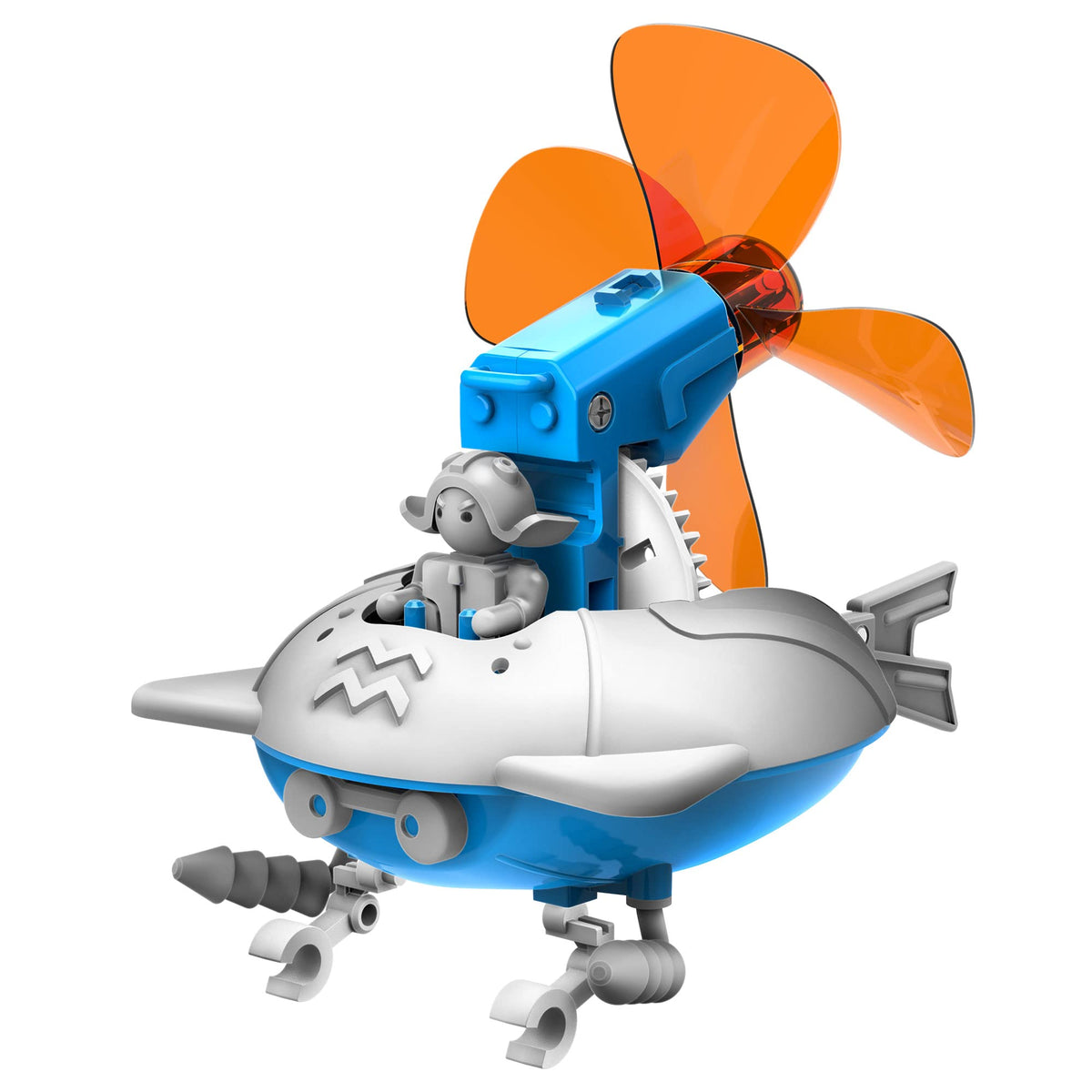 Thames & Kosmos WindBots Quadruped displays wind-powered locomotion for experiments.