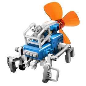 Thames & Kosmos WindBots Handheld Wind Generator demonstrates portable wind power.